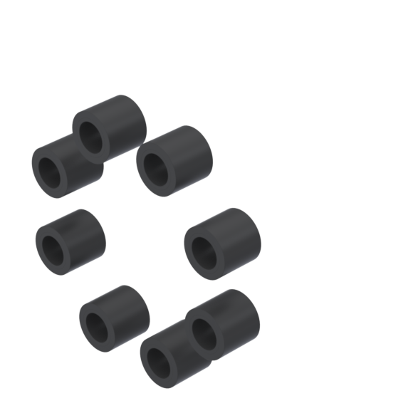 Single Engagement Coupling (Model SE) BUSHINGS Rubber Coated
