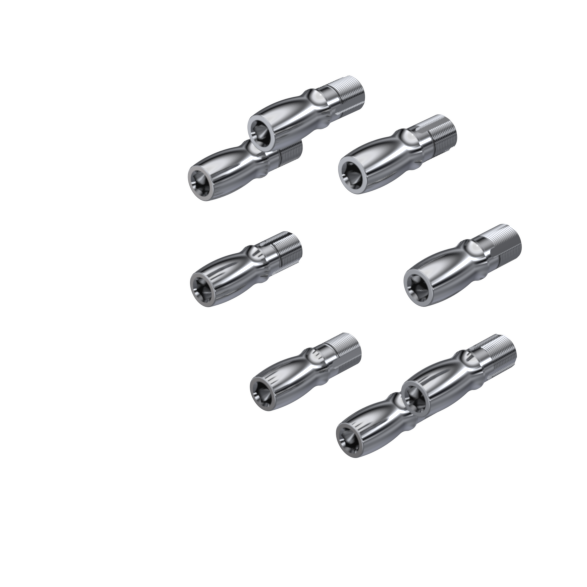 Single Engagement Coupling (Model SE) PINS 17-4 PH Hard Chrome