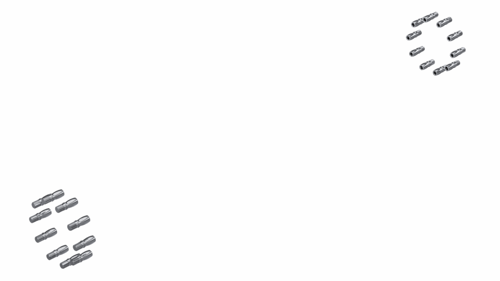 Carbon Fiber Drive Shaft Type A PINS 17-4 PH Hard Chrome