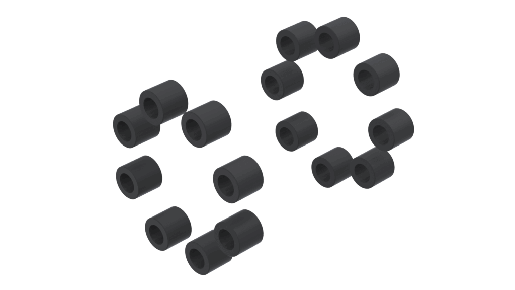 Frontline Double Engagement Coupling (Model DE) Rubber Coated