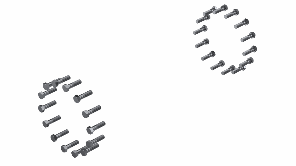 Frontline Spacer Type C Coupling (Model SP-D) HARDWARE